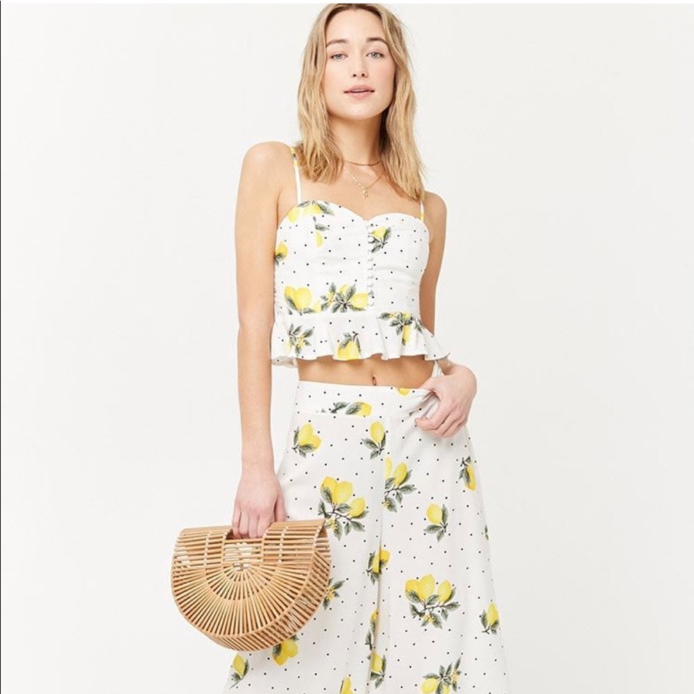 Lemon Print Cami - Picture 3 of 3